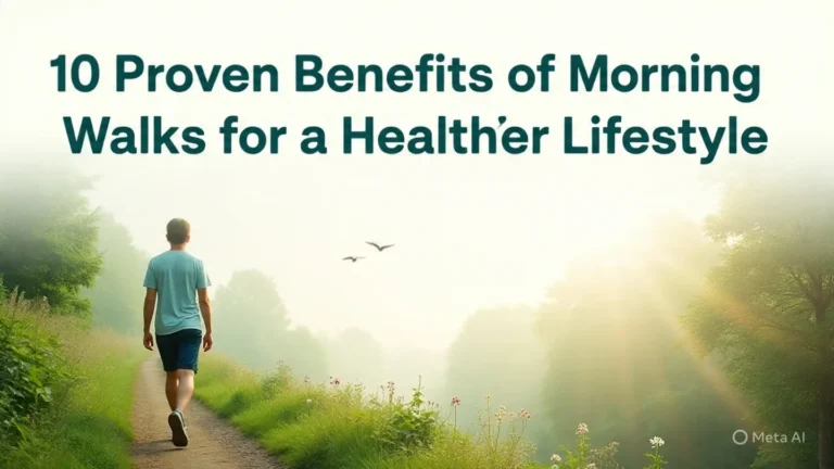 10 Proven Benefits of Morning Walks for a Healthier Lifestyle