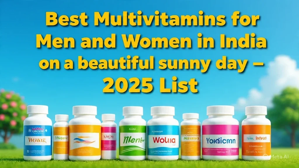Best Multivitamins for Men and Women in India – 2025 List