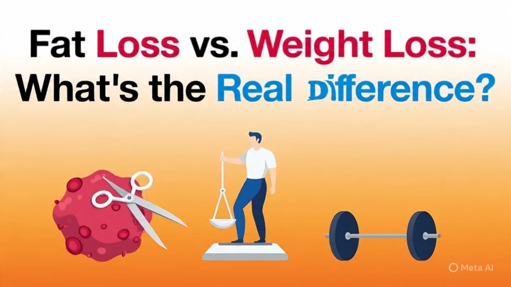 Fat Loss vs. Weight Loss: What’s the Real Difference?