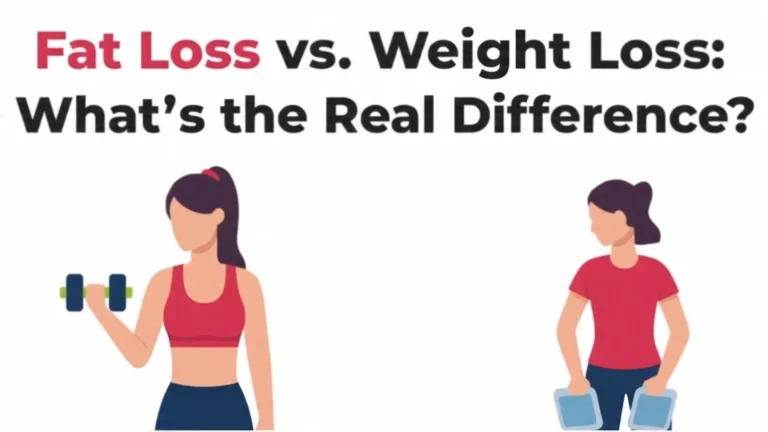Fat Loss vs. Weight Loss: What’s the Real Difference?