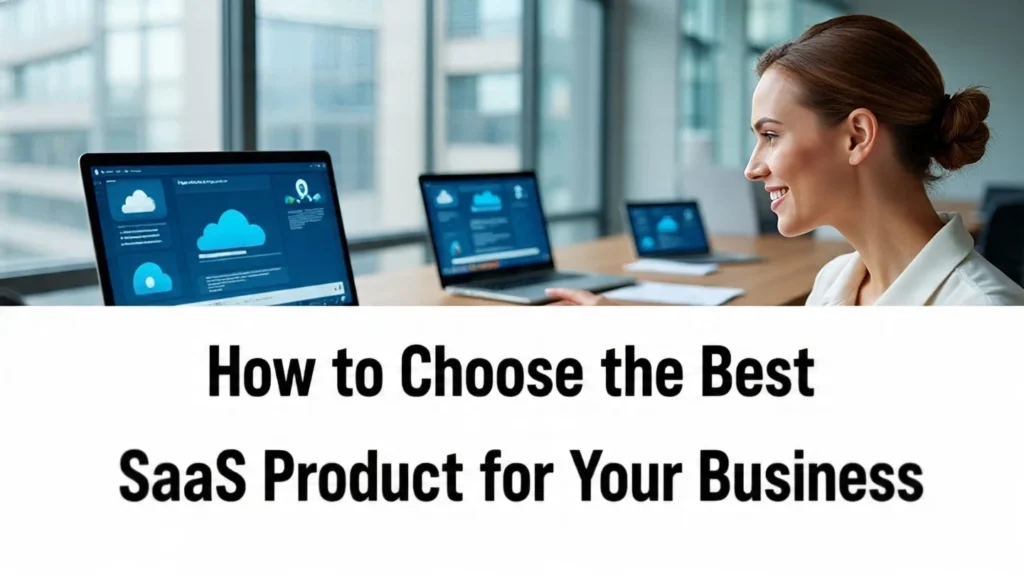 How to Choose the Best SaaS Product for Your Business