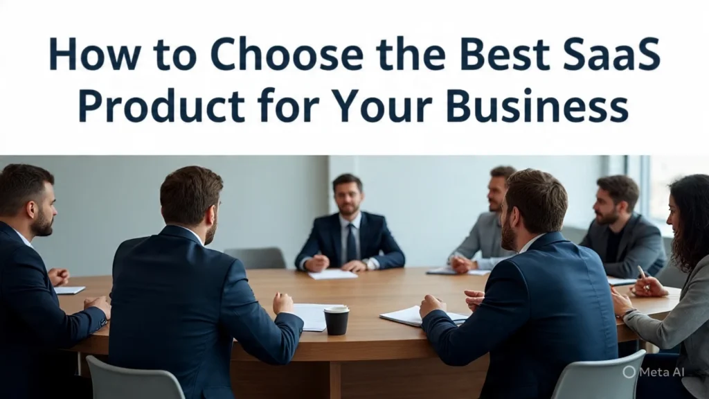 How to Choose the Best SaaS Product for Your Business