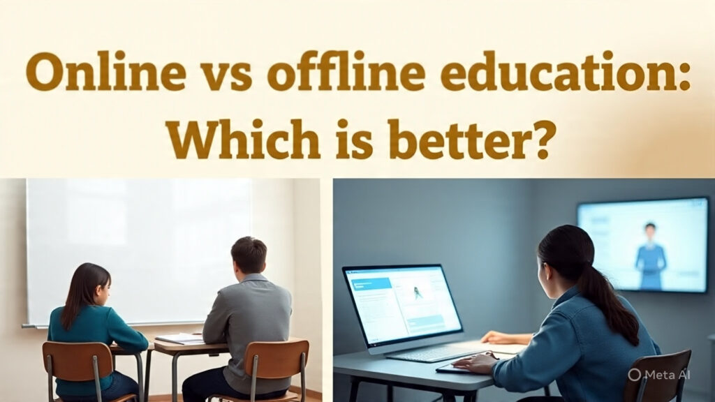 Online vs Offline Education: Kya Hai Behtar?