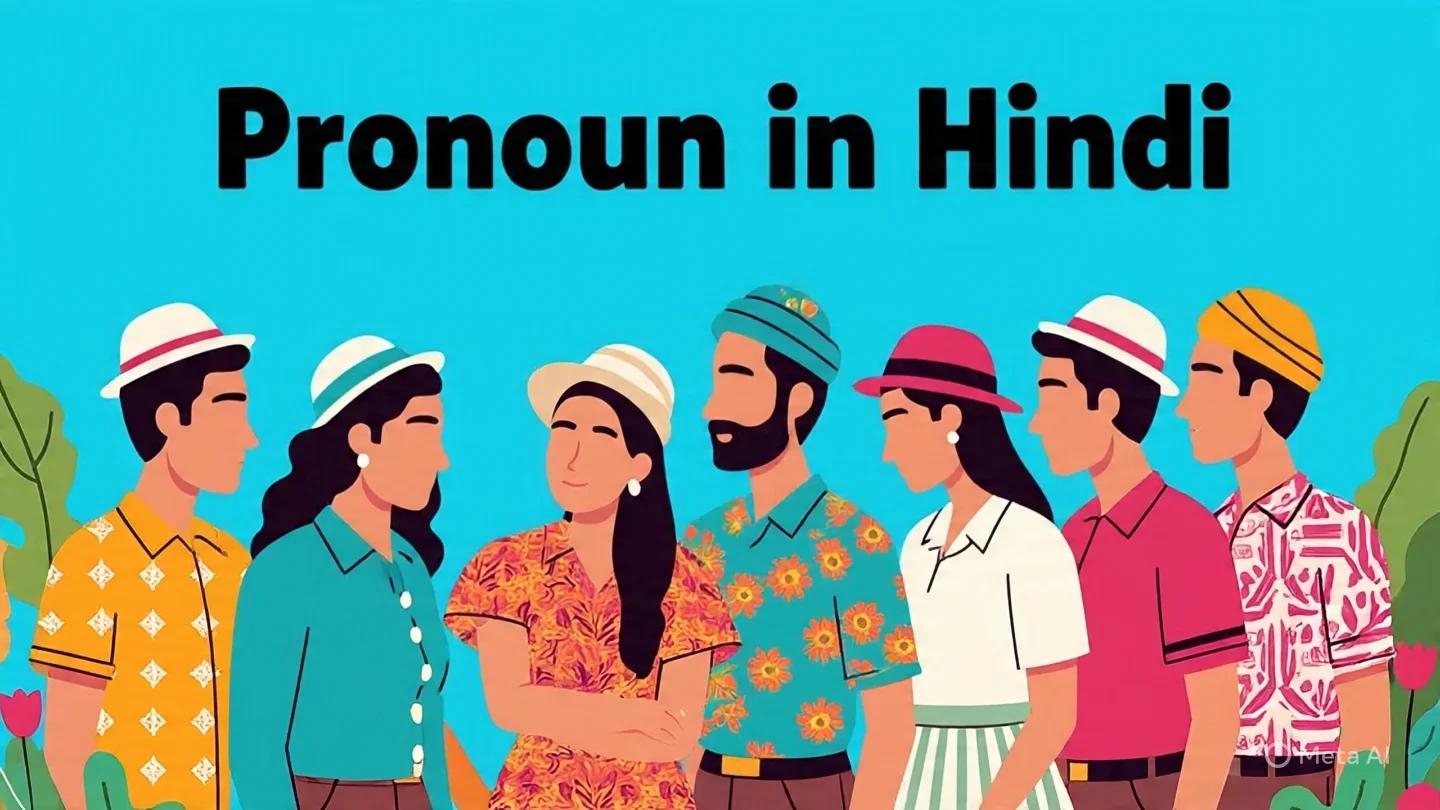 Pronoun in hindi