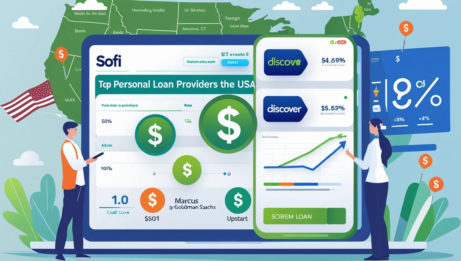 Top Personal Loan Providers in the USA