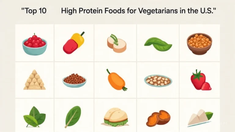 Top 10 High Protein Foods for Vegetarians in the U.S.