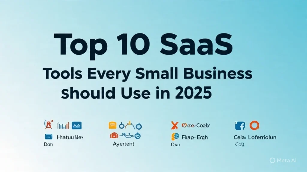 Top 10 SaaS Tools Every Small Business Should Use in 2025