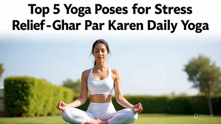 Top 5 Yoga Poses for Stress Relief
