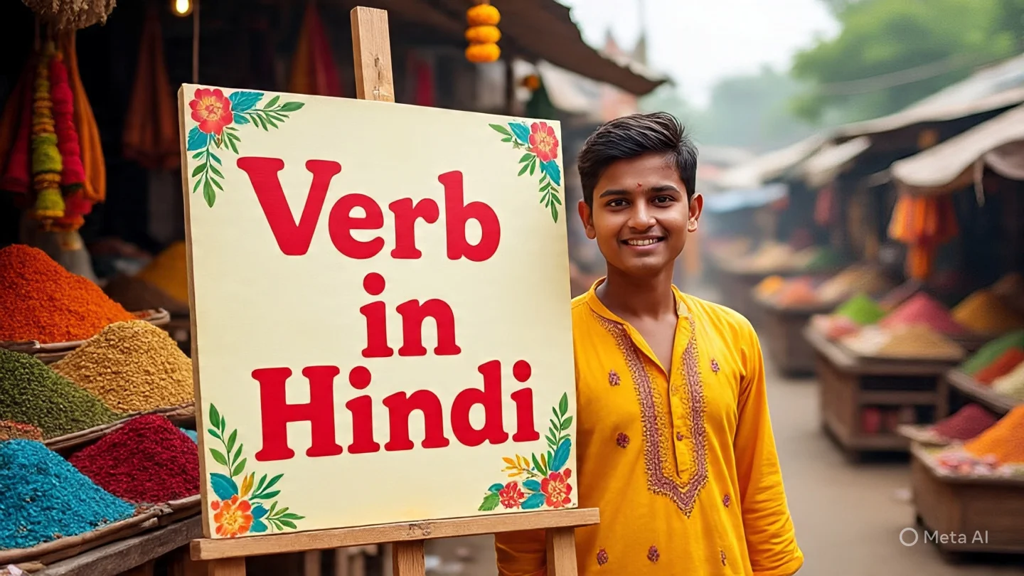 verb in hindi