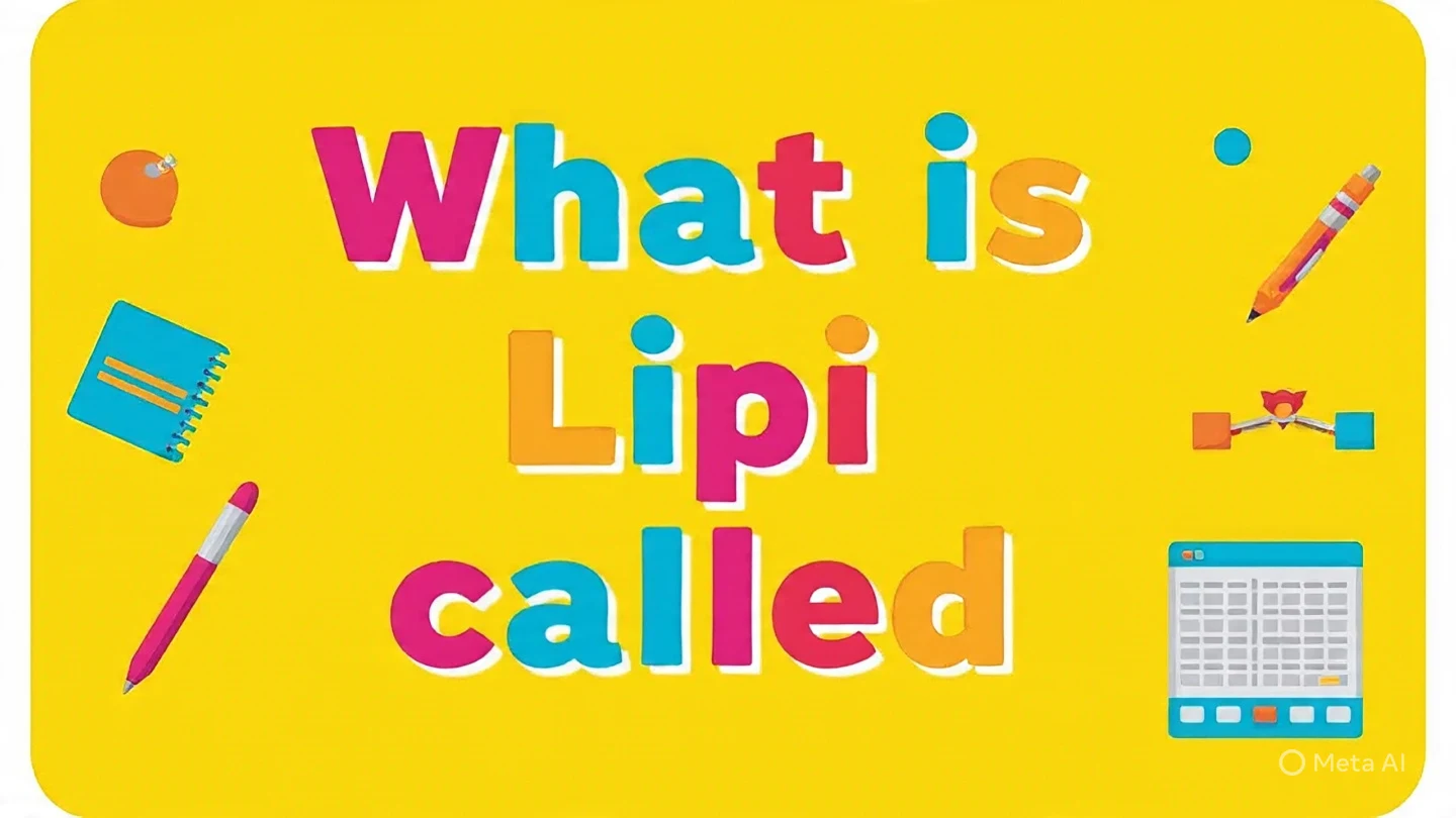 Lipi Kise Kahate Hain